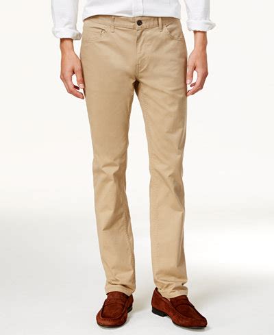 michael kors parker slim-fit khakis|michael kors parker slim fit.